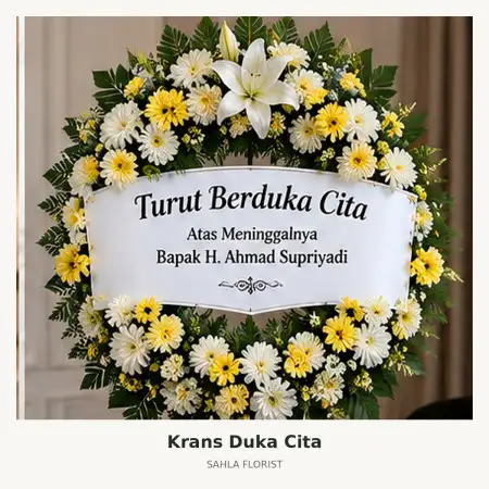 Krans Bunga Duka Manokwari